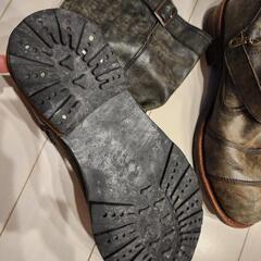 革　ブーツ　27㎝　