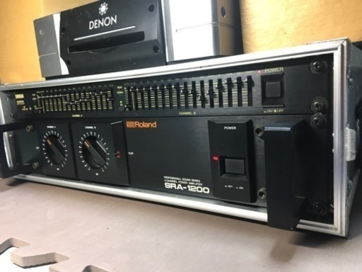【極上美品】　Roland SRA-1200 業務用 パワーアンプ　1