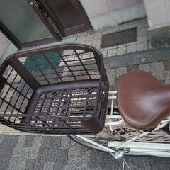 [Silver-ring] bell-mere(ベルメーレ)22吋/26吋 子供乗せ自転車 内装3段/LEDオート/アイボリー