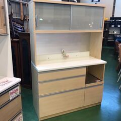 【愛品館八千代店】高橋木工所　スライド扉　キッチンボード　ファリーナ120