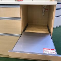 【愛品館八千代店】高橋木工所　スライド扉　キッチンボード　ファリーナ120-valentino トートバッグ