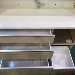 【愛品館八千代店】高橋木工所　スライド扉　キッチンボード　ファリーナ120-valentino トートバッグ