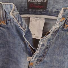 ドルチェ＆ガッバーナ　ベッカムデニム ダメージ加工　クラッシュ