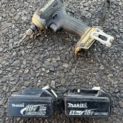 マキタ　インパクトドライバー170D 電池2個付き