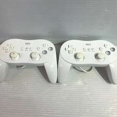 #7526 Wii専用コントローラー 2個 RVL-005（-02）