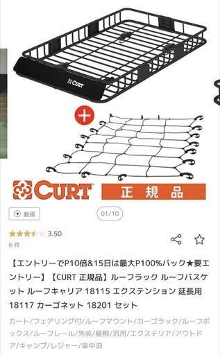 CURTキャリアと延長キャリア　TERZOバーとフット