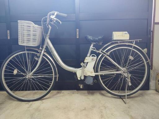 古い電動アシスト自転車