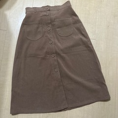 ブラウン スカート