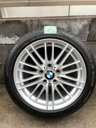 BMW 純正ホイール タイヤ 17インチ 4本セット ダブルスポーク 460 溝有 ...