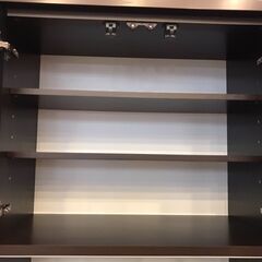 【愛品館八千代店】松田家具　2枚扉キッチンボード　ブルワーレンジ