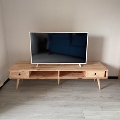 テレビ台　木製　ローテーブル　机