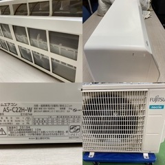 I686 ? FUJITSU ☆ 2.2kw ☆ エアコン ⭐ 動作確認済 ⭐ クリーニング済