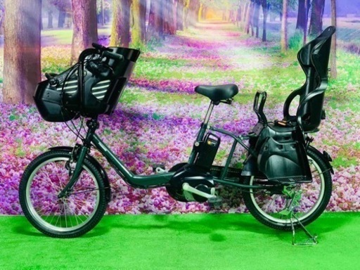 ❹ 5219子供乗せ電動アシスト自転車パナソニック3人乗り対応20インチ