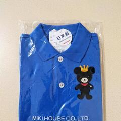 新品 ミキハウス キングくん 半袖Tシャツ 90cm 襟付きポロ...