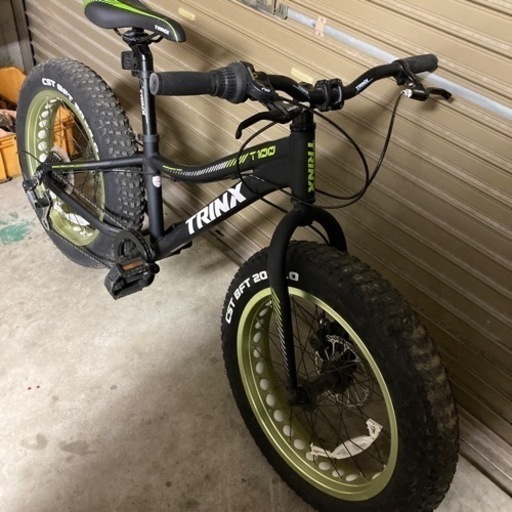 取引先 決まりました TRINX T100 ファットバイク 20インチ
