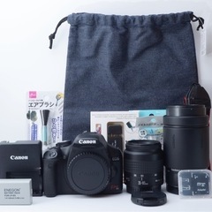 ☆Canon EOS kiss X3☆Wレンズ☆スマホ転送☆運動会に最適 1