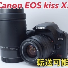 ★Canon EOS kiss X3★Wレンズ★スマホ転送★運動...