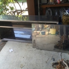 ステンレス製の棚