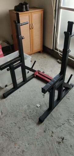 バーベル スタンド と 懸垂・ぶら下がり器具 セット！
