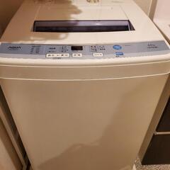 ハイアール　アクア　縦型洗濯機　6kg