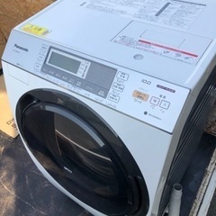 配送可能　Panasonic10kg　ドラム式洗濯機　NA-VX8500R Amazon | Panasonic ドラム式洗濯乾燥機 左開き 10kg クリスタル
