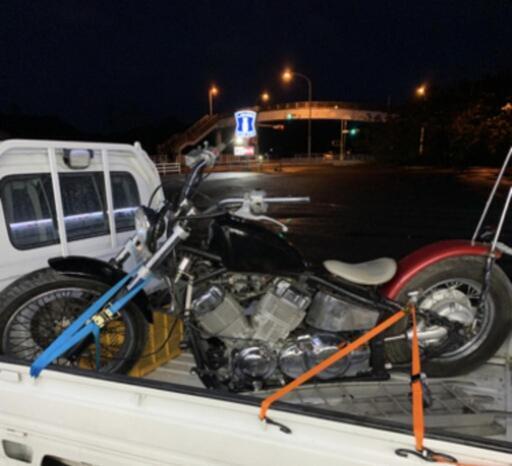 YAMAHA  ﾄﾞﾗｯｸﾞｽﾀｰ400   ｶｽﾀﾑ      ﾊﾟｰﾂ取りなどに     要整備車     ﾉｰｸﾚ＆ﾉｰﾘﾀ       配送不可