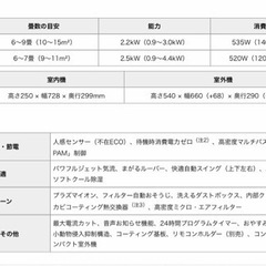 冷暖房エアコン