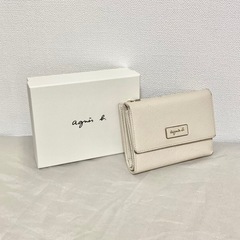 【ネット決済・配送可】agnes b. / 二つ折り財布