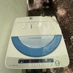 【受渡の方が決まりました】シャープ洗濯機　5.5kg  