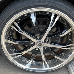 値下げ】19インチ タイヤホイール 4本 深リム シュヴァート