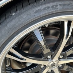 値下げ】19インチ タイヤホイール 4本 深リム シュヴァート