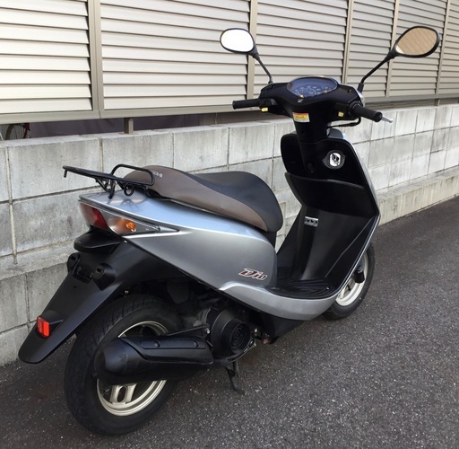 ＜低走行・美品車＞ホンダ・ディオ・AF68 4スト シルバー＜自賠責付＞お手入れ済みで綺麗ですぐ乗れます♪ 低走行・美品車＞ホンダ・ディオ・AF68 4スト シルバー＜自賠責付＞お