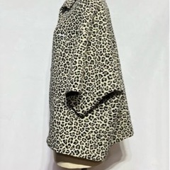 【美品／希少】NEON SIGN ネオンサイン／レオパード／ ジャケット／アウター／フリーサイズ／オーバーサイズ／ユニセックス 美品／希少】NEON SIGN ネオンサイン／レオパード／ ジャケット