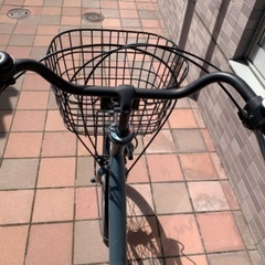 自転車　20インチ　子乗せ付き　3段切替