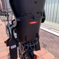 自転車　20インチ　子乗せ付き　3段切替