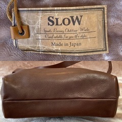 最終値下げセール！Slowスロウ ショルダーバッグ ブラウン メンズ 