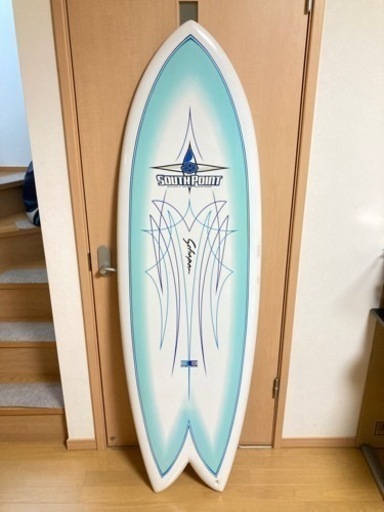 South Point Surf Board Schaper フィッシュ サーフボード 5'10 ツイン