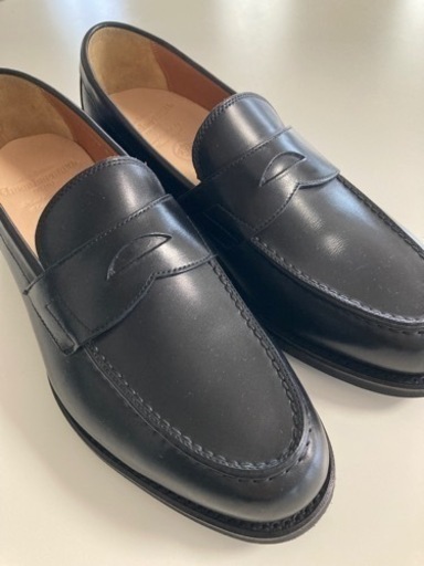 セール！U2008ローファーUNIONIMPERIAL ブラック　メンズ　本革 セール！U2008ローファーUNIONIMPERIAL ブラック メンズ 本革