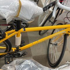 🚴1年保証!!未使用!! 21Technology(21テクノロジー) ロードバイク シマノ製14変速ギア イエロー🚴299