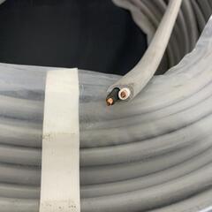 ☆ヤザキ 【15.60kg】VVF2×2.6 Fケーブル 100ｍ巻 新古品