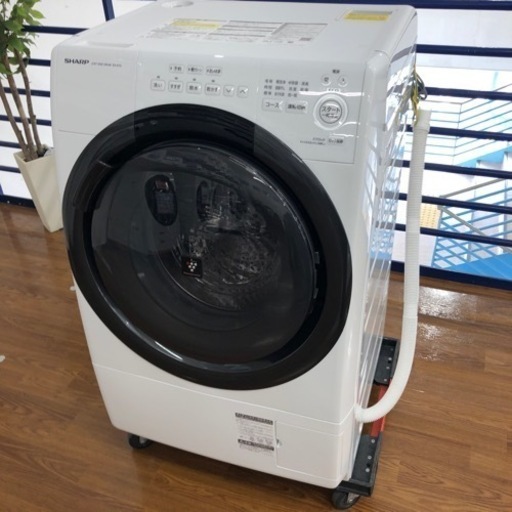 SHARP7.0kgドラム式洗濯機　ES-S7G-WR