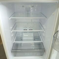 MITSUBISHI 146L 2ドア冷蔵庫 MR-P15F-W アイボリー 2021年製 100L