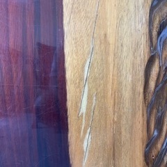 天然木材　一枚板　ローテーブル　パープルハート