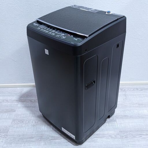 【成約済】洗濯機　ハイセンス　Hisense　2019年製　5.5㎏　全自動洗濯機　マットブラック　生活家電　中古　C0CQ0128