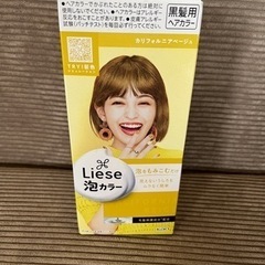 セルフ　ヘアカラー  泡　リーゼ