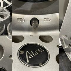 WOODBELL JAPAN Alze ウッドベルジャパン 社外ホイール 17インチ 4本