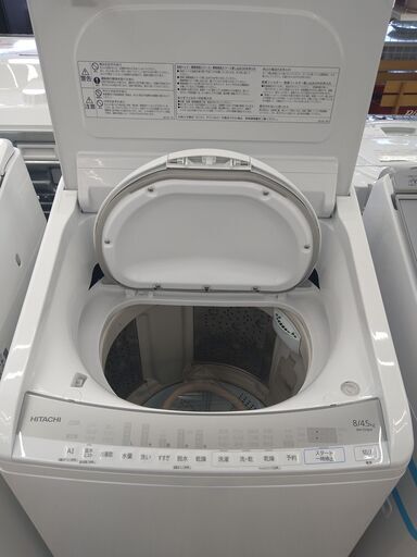 ☆ジモティ割あり☆ 日立 ビートウォッシュ 乾燥付洗濯機 BW-DV80F 8 