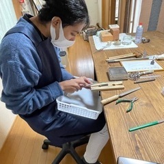 初心者も安心、少人数、作りたい物を作れる彫金教室 - 京都市