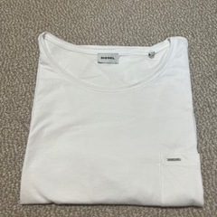 【未使用】ディーゼル　半袖白Tシャツ　M