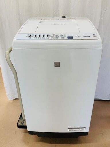HITACHI 日立全自動電気洗濯機 NW-Z70E5形 2019年製 7kg 動作OK
